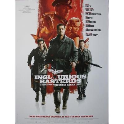INGLOURIOUS BASTERDS Original Kino Poster Gerollt Kleinformat 53x40cm TARANTINO