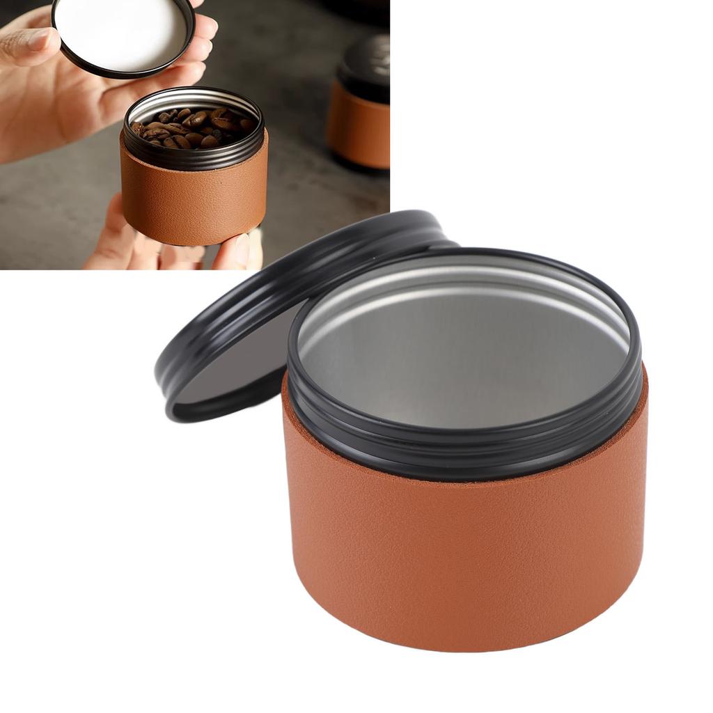 150ml Coffee Bean Sealed Storage Can Mini Portable Coffee Bean Tea Candies Airtight Can Storage Cont