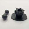 Handfree Use Phone Holder Base with 17mm Balling Joint Secure Sticky Mount Handfree Use for Motorcycle Vehicle Dashboard