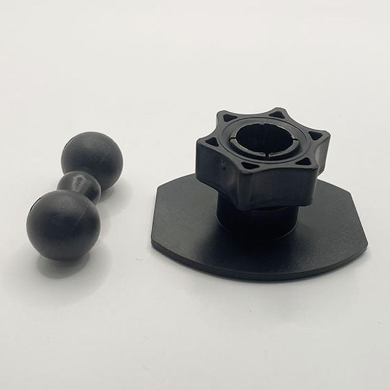 Handfree Use Phone Holder Base with 17mm Balling Joint Secure Sticky Mount Handfree Use for Motorcycle Vehicle Dashboard