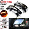 2 Pieces Side Wing Mirror LED Dynamic Turn Signal Light For Nissan Patrol Y62 2012-2018 Armada Quest RE52 For Infiniti QX56 QX80