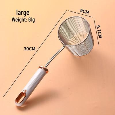 Stainless Steel Skimmer Strainer for Noodles and Hot Pot