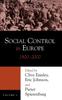 The Social Control In Europe, 1800-2000 Book