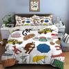 Funny Friends Print Bedding Set Duvet Cover 1 Duvet Cover 2 Pillowcases Adult And Children Bedding Set Luxury TV Show Pattern