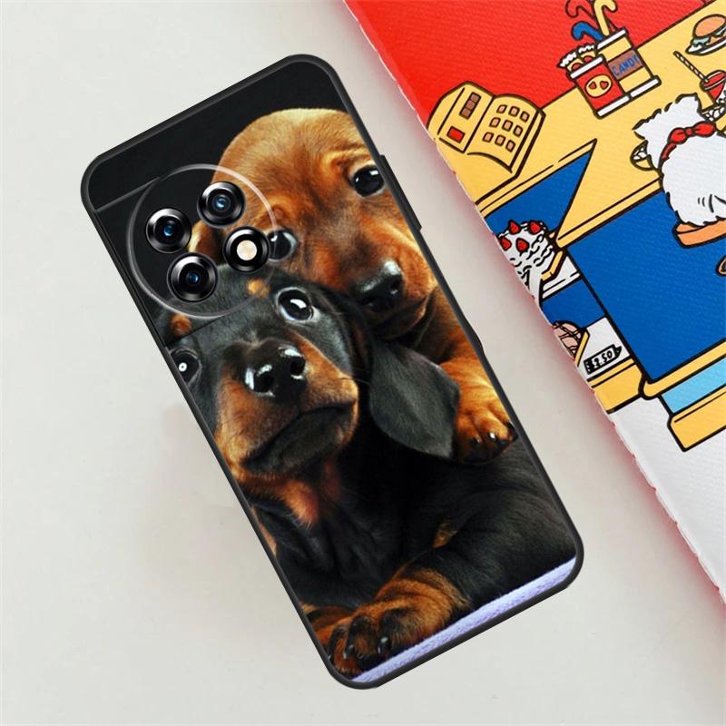Teckel Dackel Dachshund Dog Case For OnePlus 10T 8T 12R 10R 9R 12 11 10 9 Pro Nord CE 4 2 Lite N10 N20 N30 Nord 3 Cover