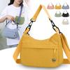 Bolsa Tote de Nylon Casual Versátil de Ombro Único Coreana - Transversal Fashion Repelente à Água