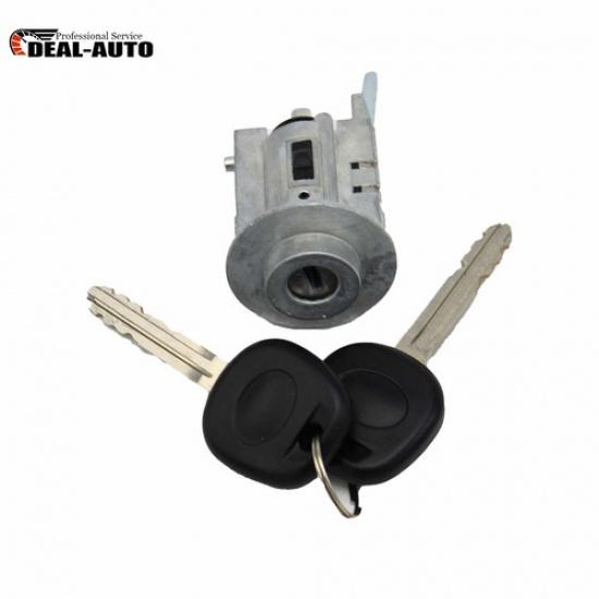 For Toyota Corolla Matrix Highlander 1.8 3.3L Ignition Switch Lock Cylinder+2Key