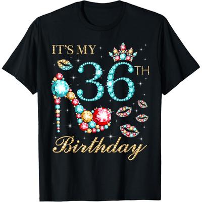 36. Doğum Günüm Sevimli 36 Yaşında Doğum Günü Kraliçesi Tişört