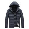 8XL Winter Lightweight Jacket Men's Fashionable All-match Detachable Hat Down Cotton Warm Coat Outdoor Skiing Windproof Parkas