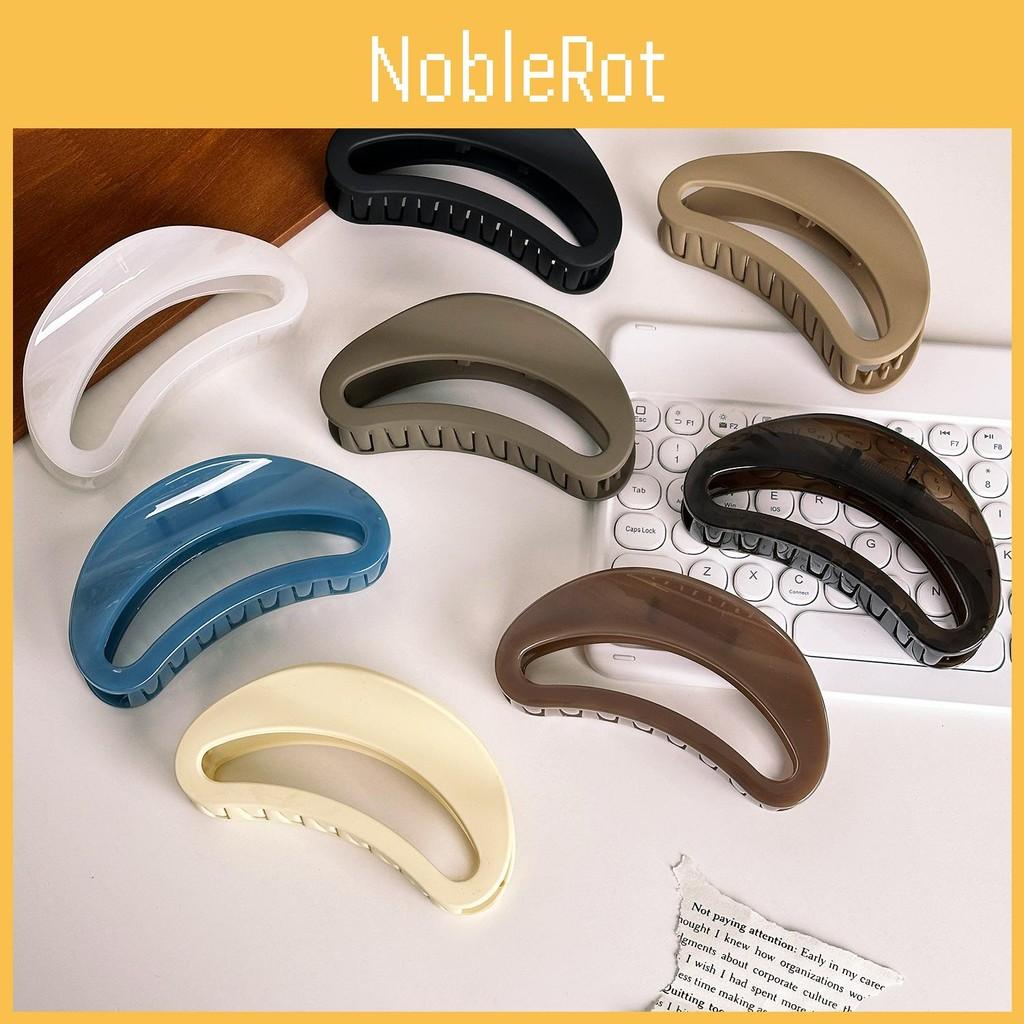 12cm Stylish Retro Hollow Moon Hair Clip For Sophisticated Everyday Looks