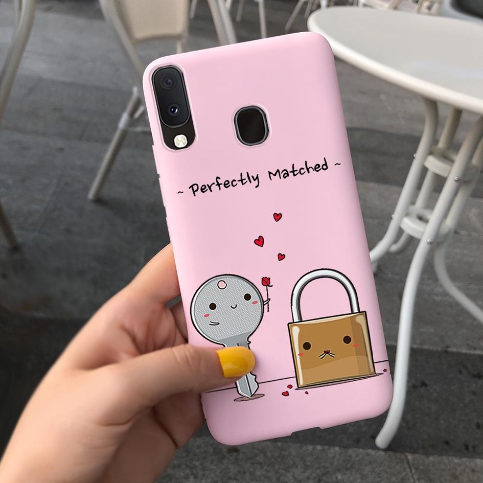 Bunte Blumen Hülle Für Samsung Galaxy A20 A20S A20E Hüllen Silikon Rückseite Weiche Fundas Für Samsung A20 S A207F A 20 E Coque