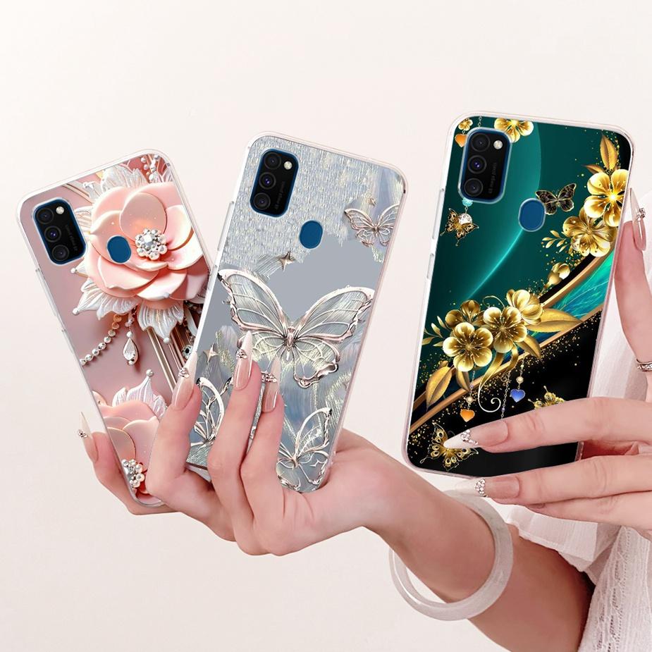 For Samsung Galaxy M21 Case SM-M215F New Fashion Painted Cover Soft Silicone Case For Samsung M21 2021 M 30 s Galaxy M30s Fundas