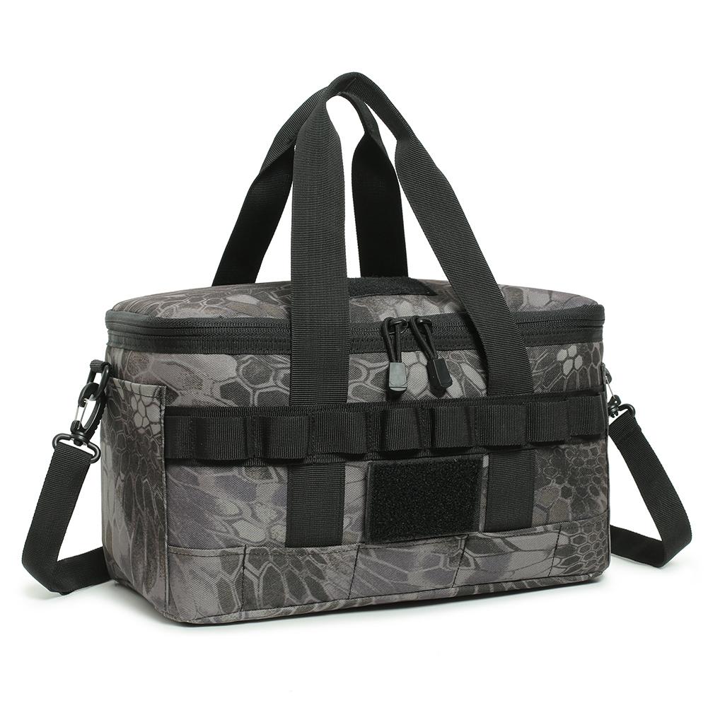 Outdoor Heavy Duty Lunch Bag Large Capacity Outdoor Picnic Bag Insulated for Camping Picnic Beach Work Trip
