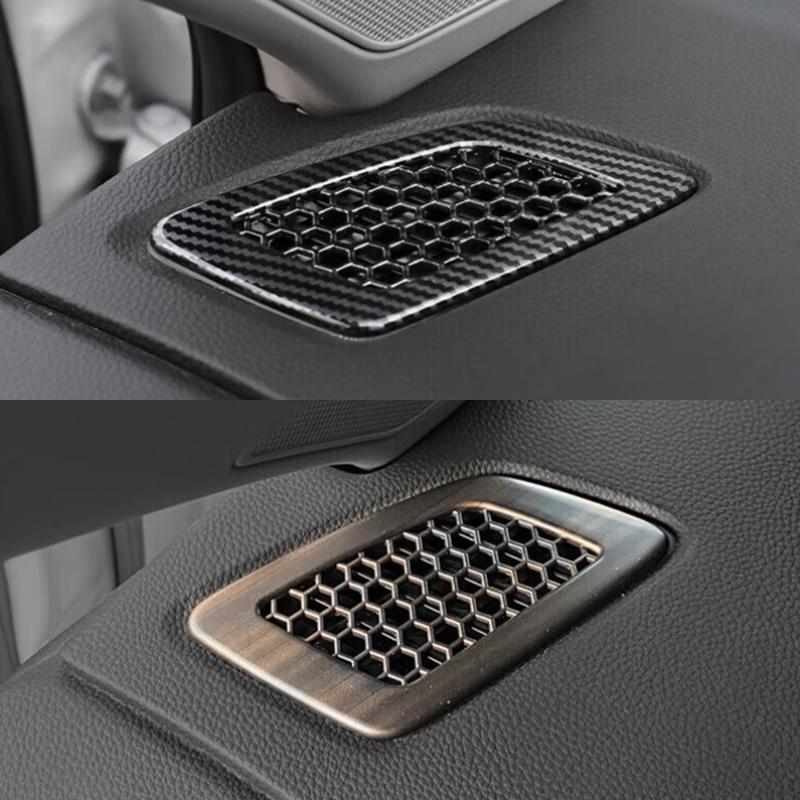 Car Front Small Air Outlet Decoration Cover Trim Sticker For Honda CR-V CRV 2023 ABS Car Styling Accessories