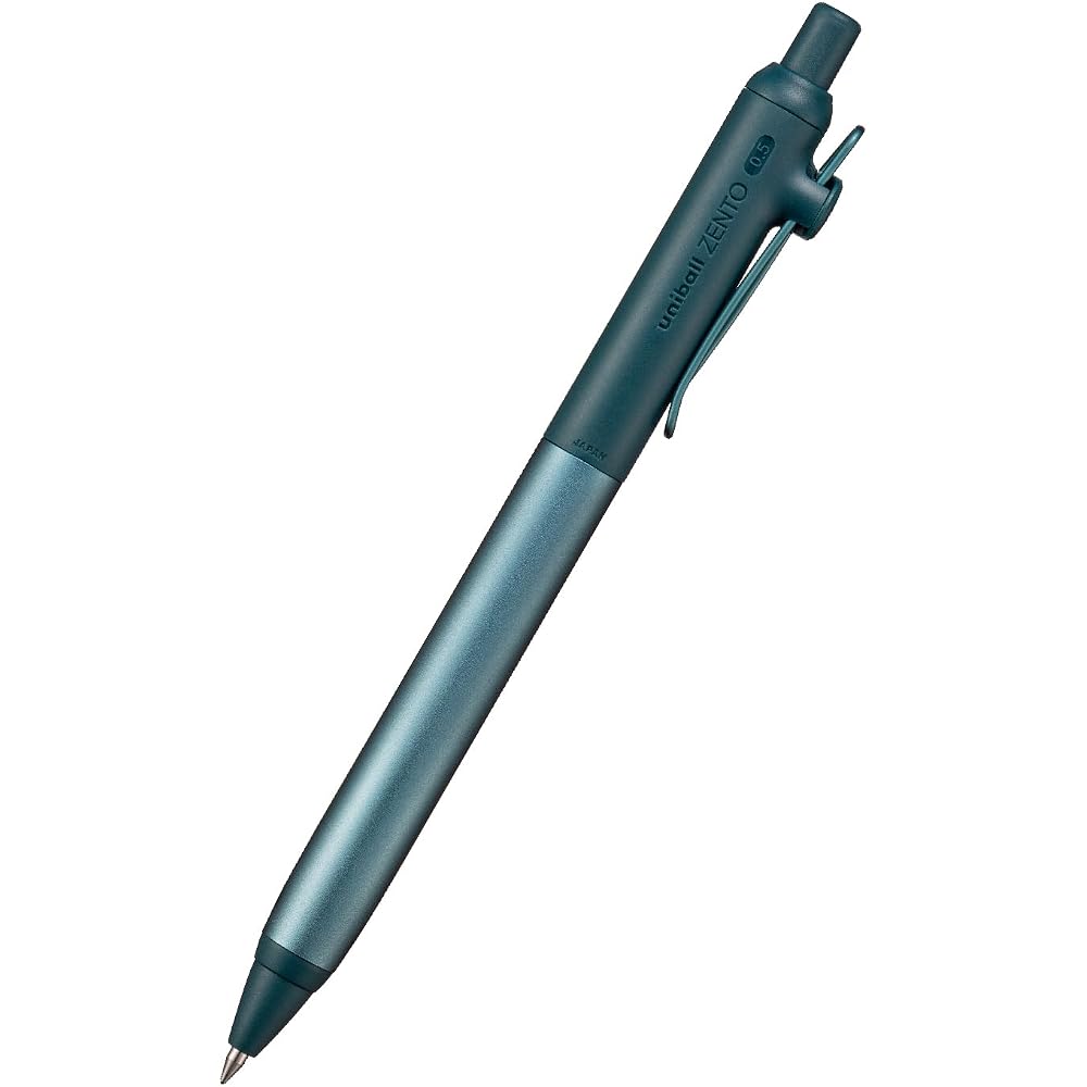 Mitsubishi pencil water-based ballpoint pen uniball Zento flow 0.5 jade UBNZF05.7