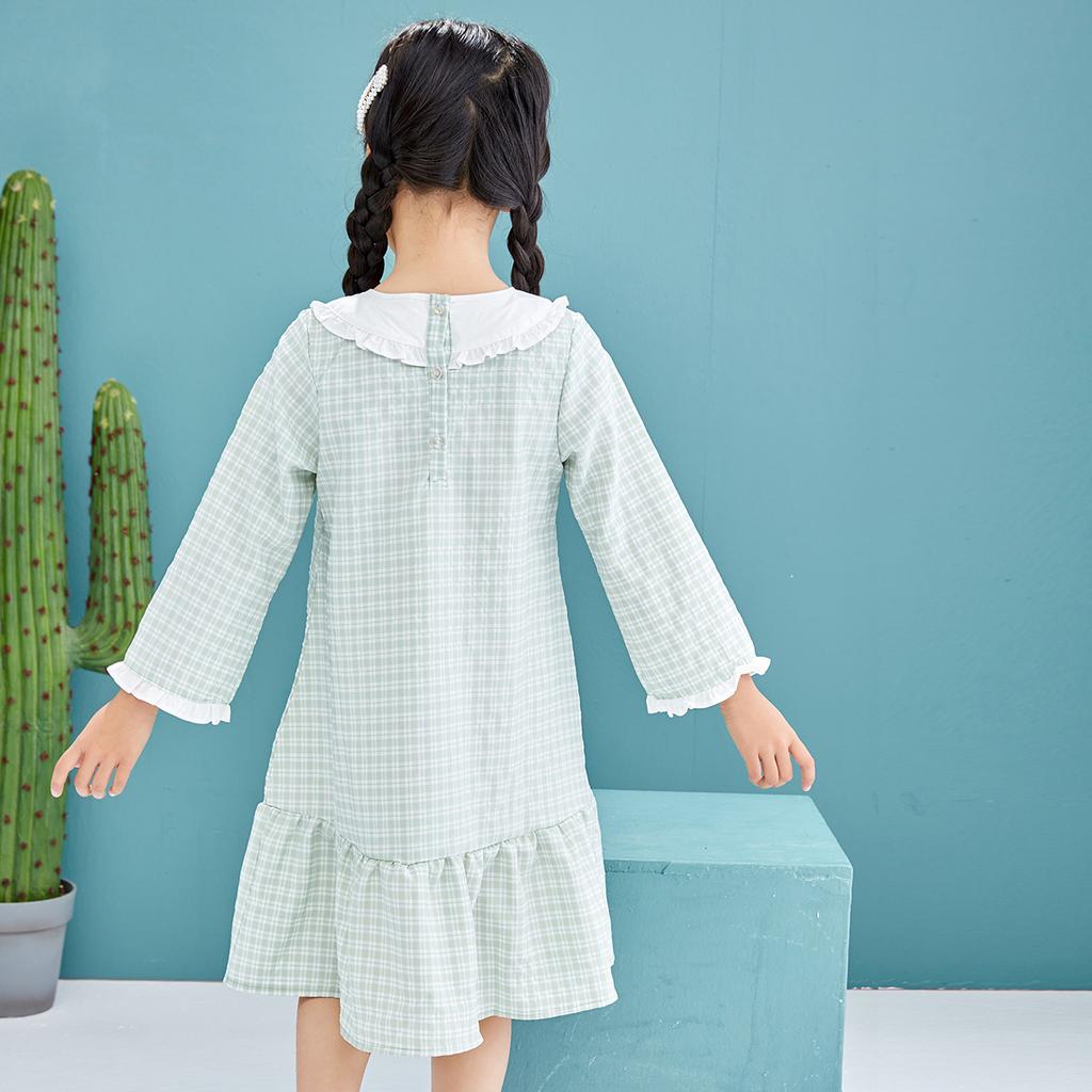 Girls' Plaid Dress