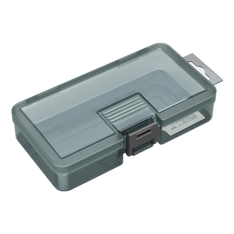 Heavy Duty Plastic Storage Box Container Case With Removable Dividers For Small Tool Bolts Screws And Parts Organization