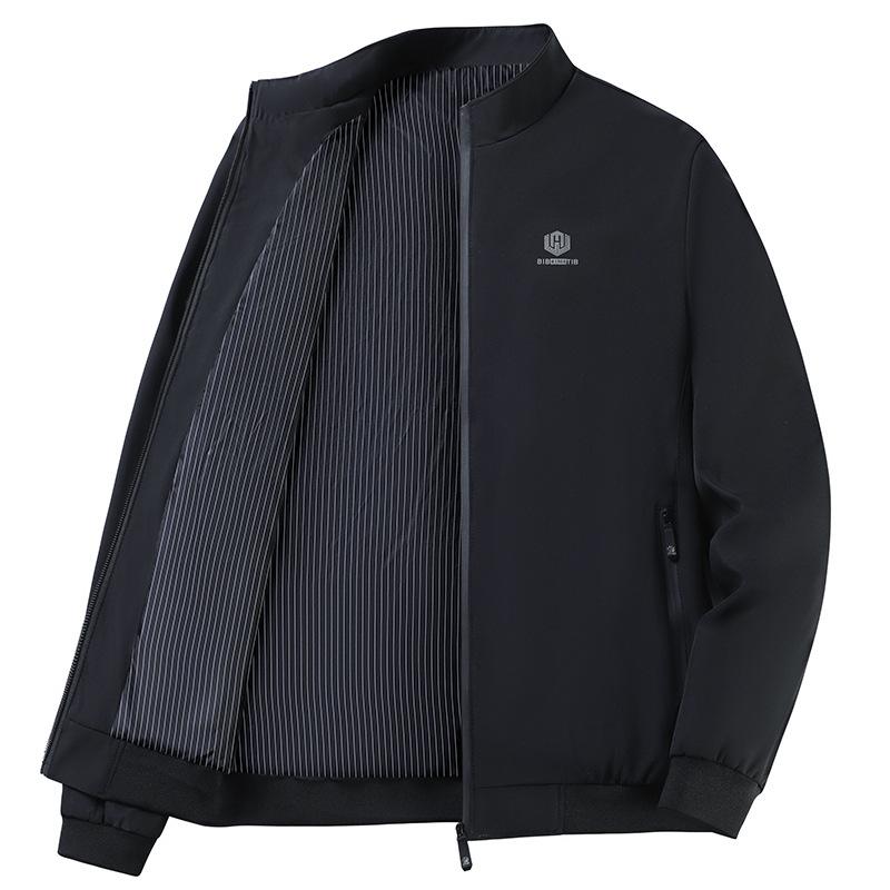 

Мужская повседневная куртка, Куртка с воротником-стойкой, Мужская тонкая куртка, Куртка на весну и осень M