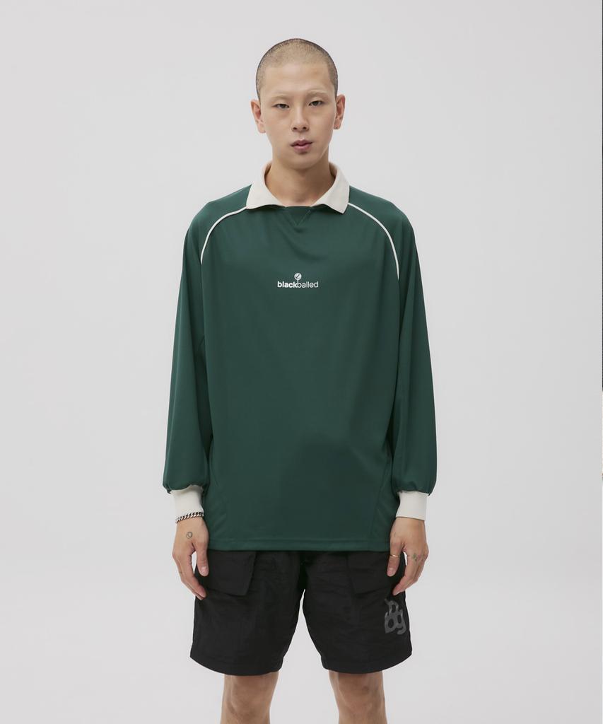 Beullaegboldeu Mesh Collar T-Shirt Green