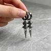 Stainless Steel Rivet Conical Studs Earrings Hip Hop Punk Style Ear Accessories for Daily Wear Parties