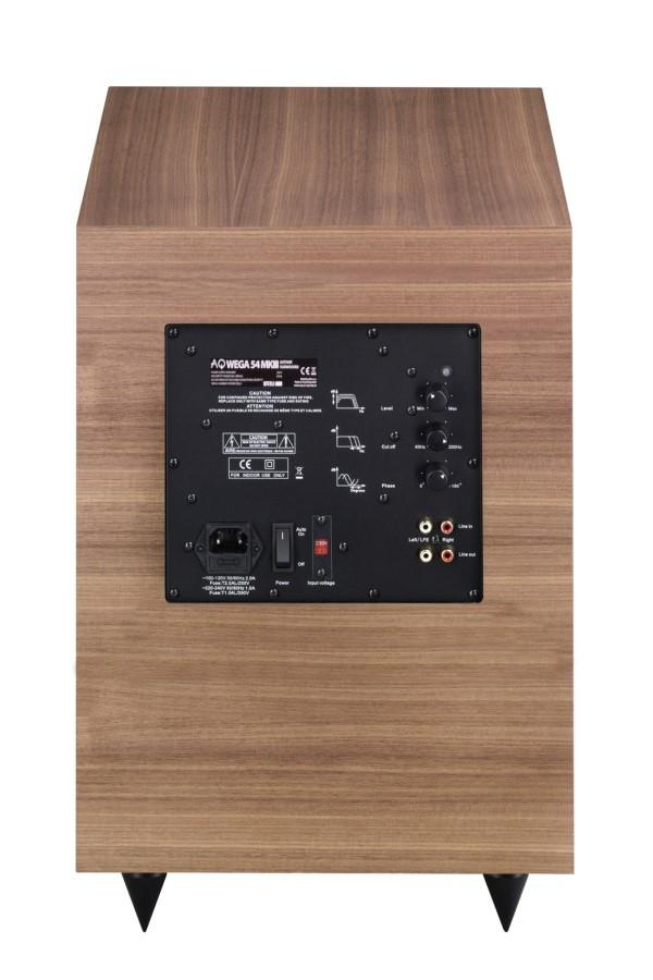 Acoustique Quality WEGA 54 - Aktivní subwoofer pro systém domácího kina nebo stereo / OŘECH , Acoustique Quality