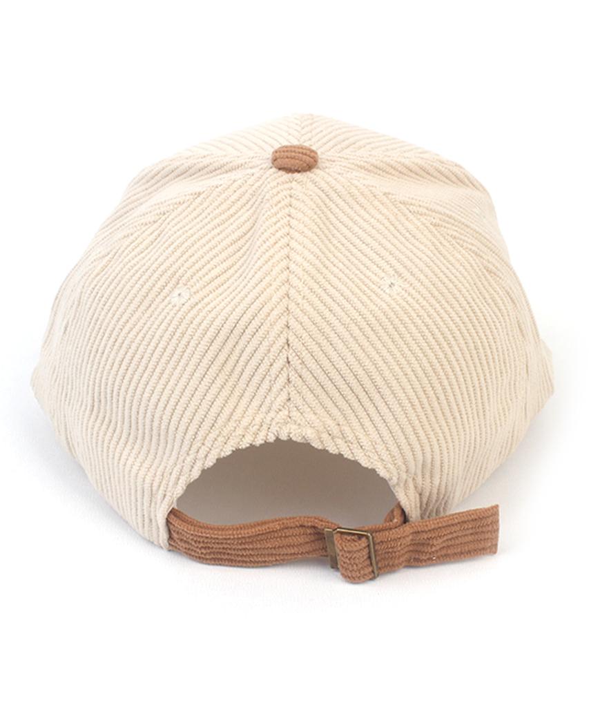 Yunibeosyeolkemiseuteuli Corduroy Ivory Beige Ballcap Corduroy Ballcap