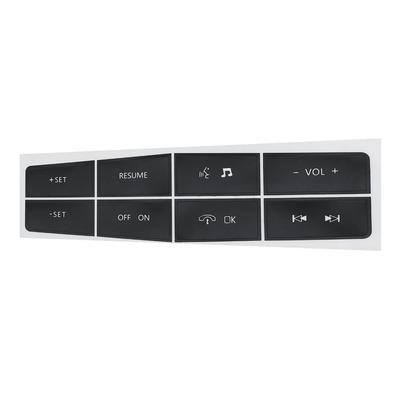 Nuovo Set 1 Adesivi Decalcomanie Riparazione Pulsanti Volante Auto Per Ford Mustang 2010-2012