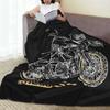 GS 1250 R 1250 Adventure Motorcycle Blanket Lightweight Flannel Sofa Throw Blanket for Couch Bedding Office Throws Bedspread