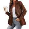 Women's Tops, Autumn and Winter Jackets, Solid Color Suits, Button-down Jackets