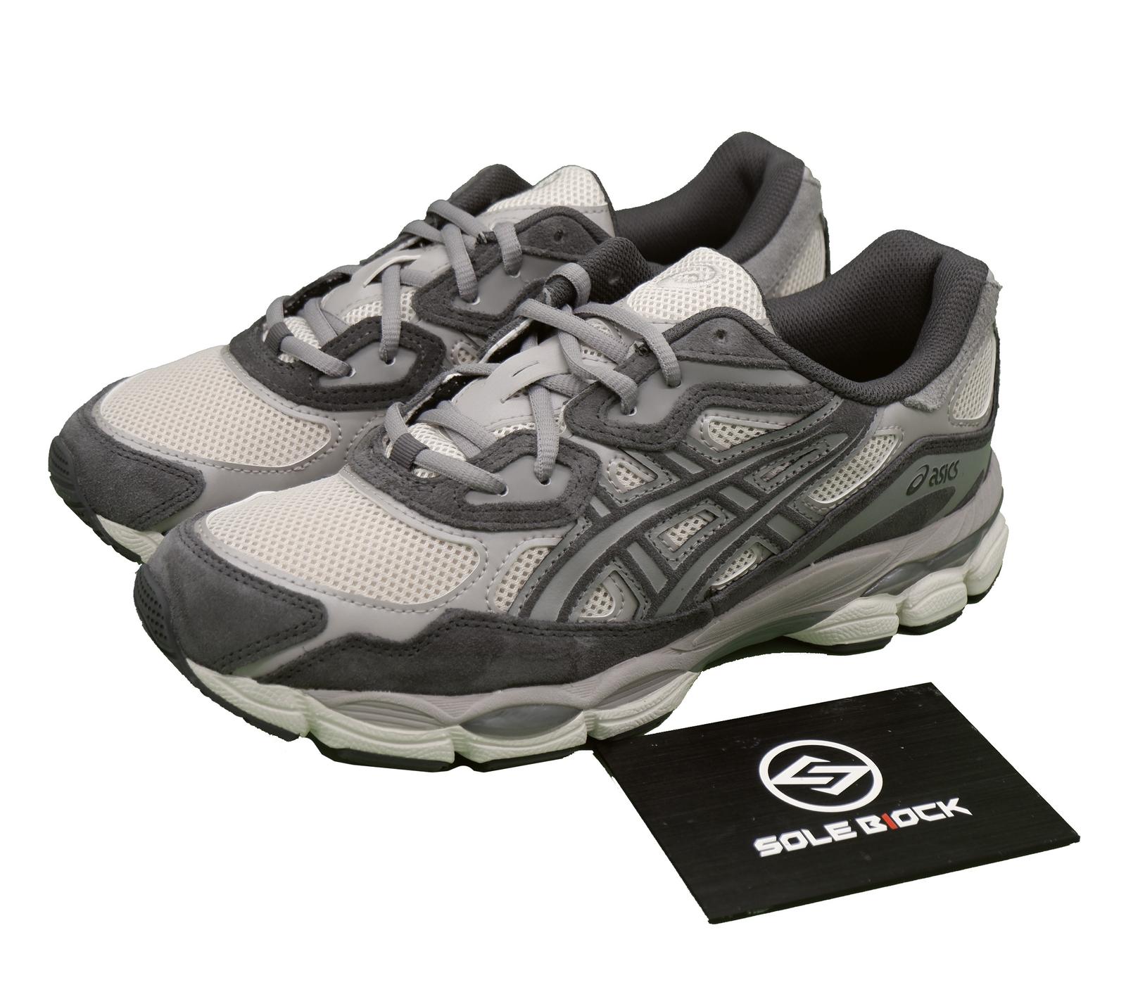 ASICS Gel NYC Oatmeal Obsidian Grey 1201A789-250 37.5