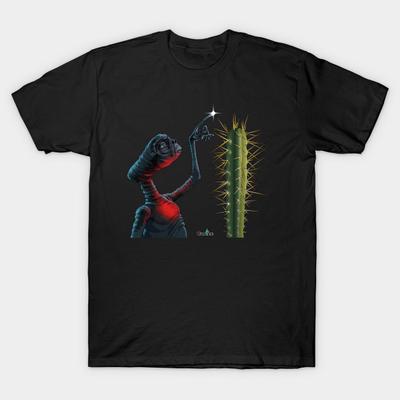 Asian Size Men Print T-shirt Ouch No-Cut Heat Transfer Print Cotton Tshirt