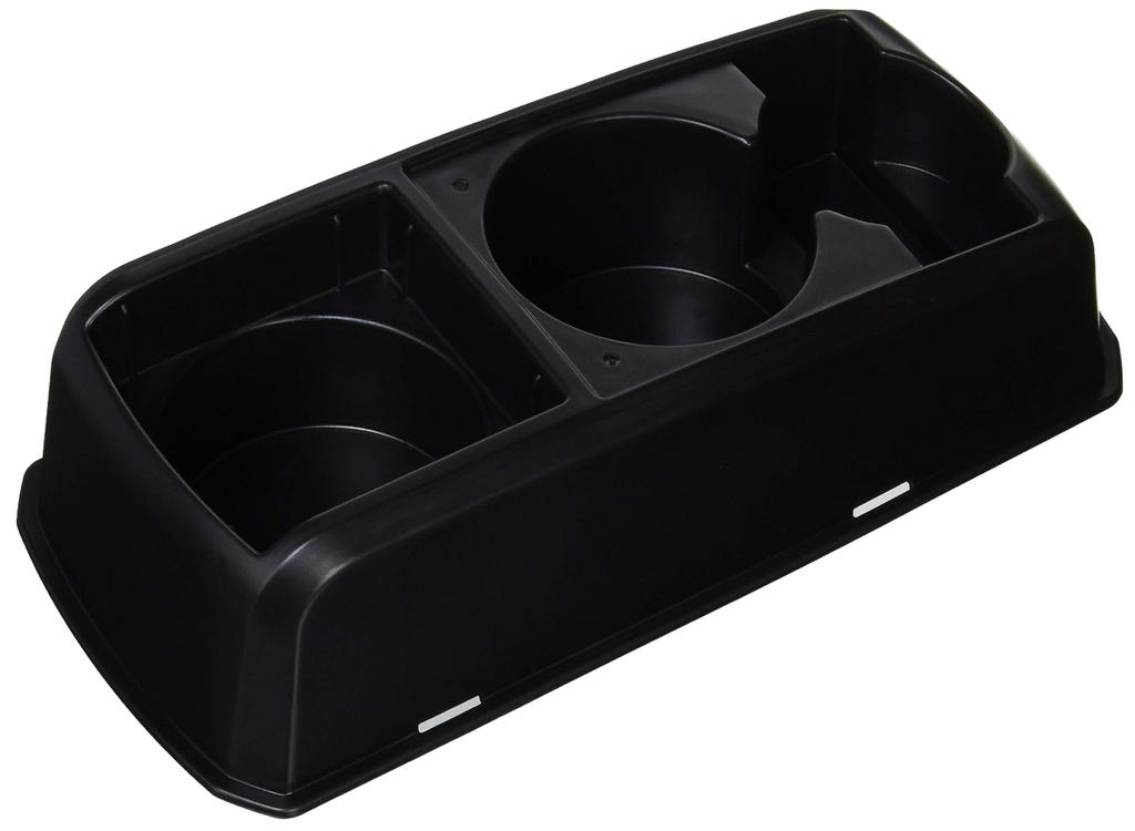 Seiwa Car Drink Seat 3 Drink Bench Seat W819 Holder, Holder, Mount, Black,