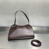 Borsa a Tote di Lusso in Vera Pelle per Donna, Borsa Sottobraccio in Pelle di Vacchetta a Grana Piena, Morbida e Inodore, Grande Capacità, Borsa a Spalla