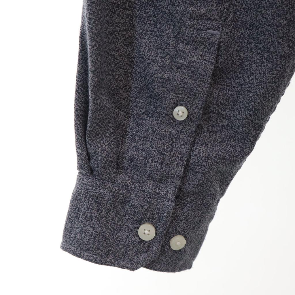 The North Face Long Sleeve TABOR Button Down Shirt M Navy NR61605 Outdoor Men's Used