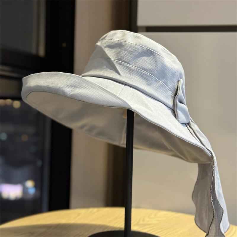 New Outdoor Wide-brimmed Sun Hat for women2026Spring and Summer Versatile UV Protection Fisherman Hat, Sun Protection Hat