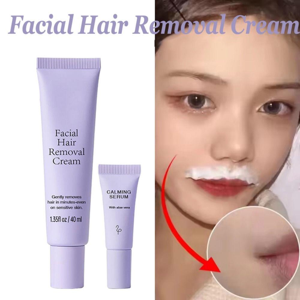 Non-irritating Hair Inhibitor Cream Nourish Depilatory Cream  Protect Pores