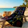 Roblox Personalisierbares Namens-Strandtuch Super Weich & Saugfähig Geeignet für Schwimmen, Fitnessstudio, Camping, Yoga, Urlaub