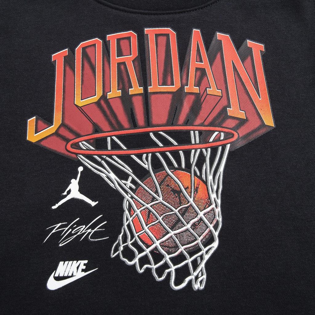 Jordan Sweatshirt Jet Black Kids' DV9506-010