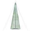 Vidaxl Stożkowa Choinka Z Lampek, 1028 Zimnych Białych Led, 403 Cm