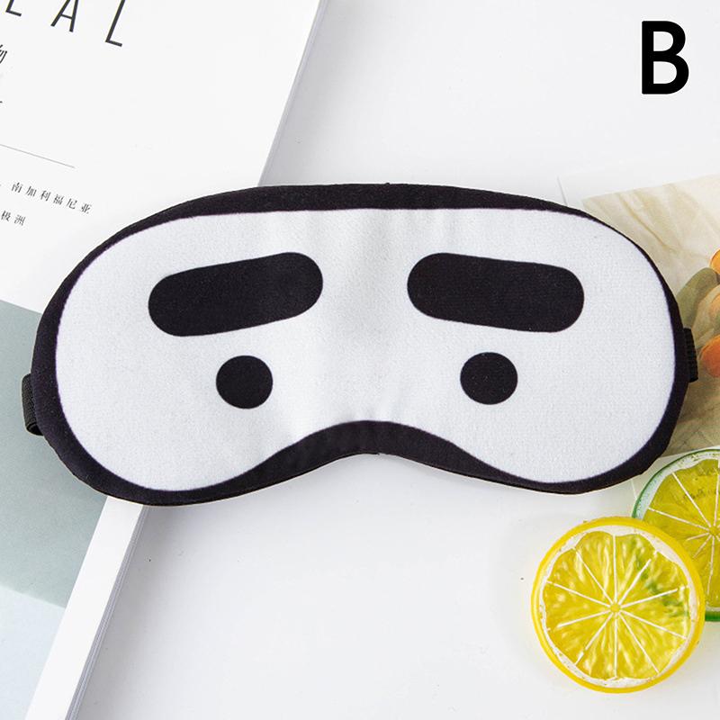 

Мультяшная маска для сна на глаза Милая забавная аниме маска для глаз Маска для сна Повязка для глаз Повязки на глаза Средства для сна Путешествия Отдых Патч для глаз