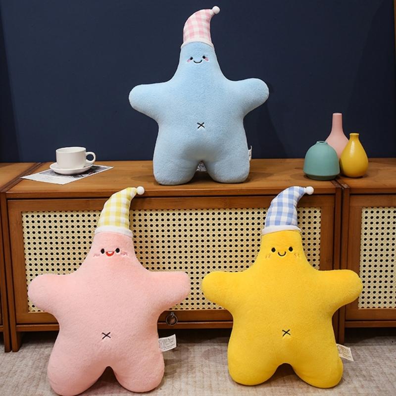 Soft Supportive Starfishes Cushion Relieves Body Fatigue Office Study Use Craft From PP Cotton Ensuring Durability