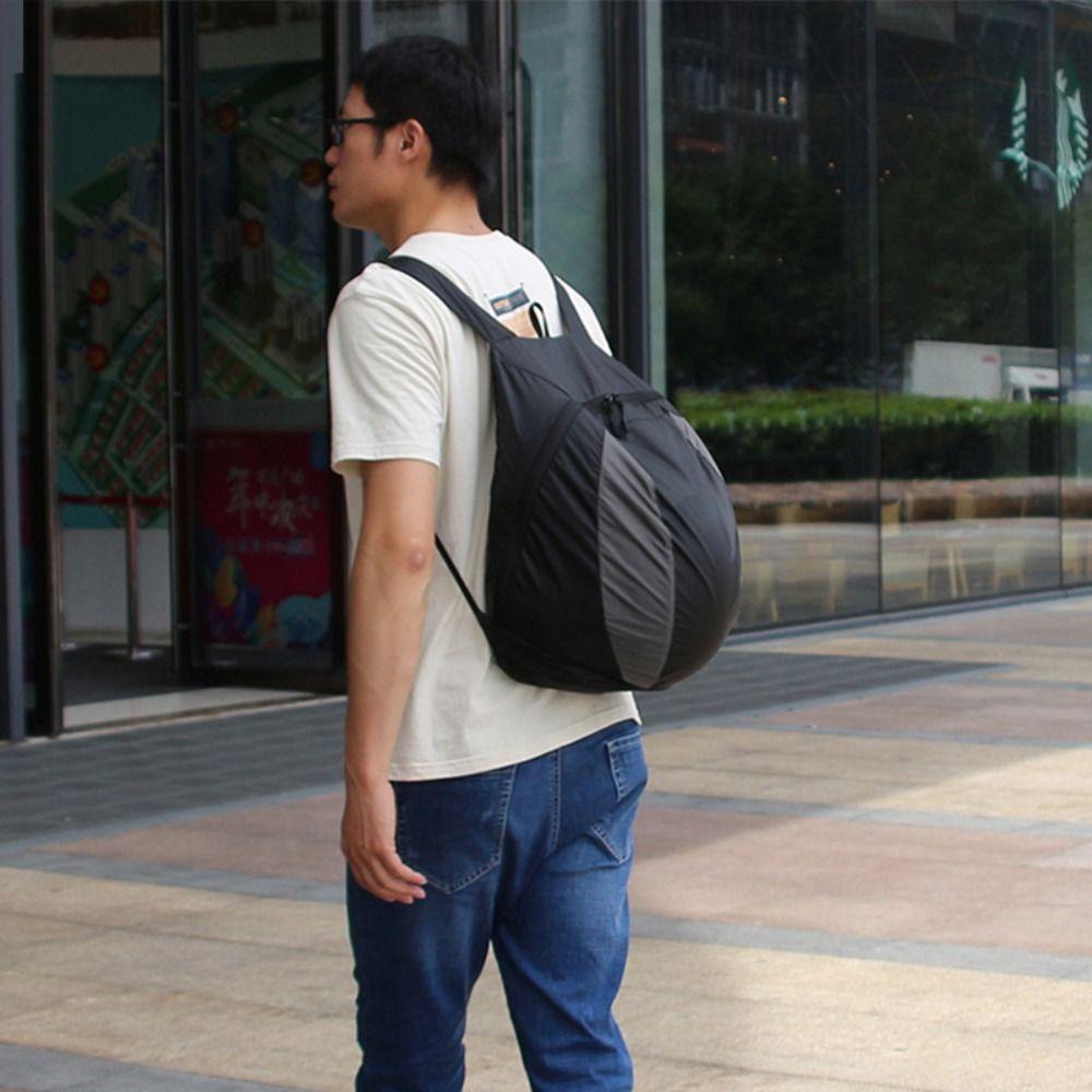 Nylon Material Motorcycle Helmet Backpack Lightweight Basketball Storage Bag  Gym Training