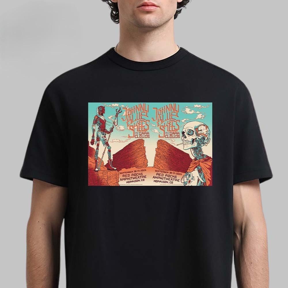 

Johnny Blue Skies Red Rocks Amphitheatre 2025 Sept 16-17 2025 Reprint T-Shirt Unisex T-Shirt XXL
