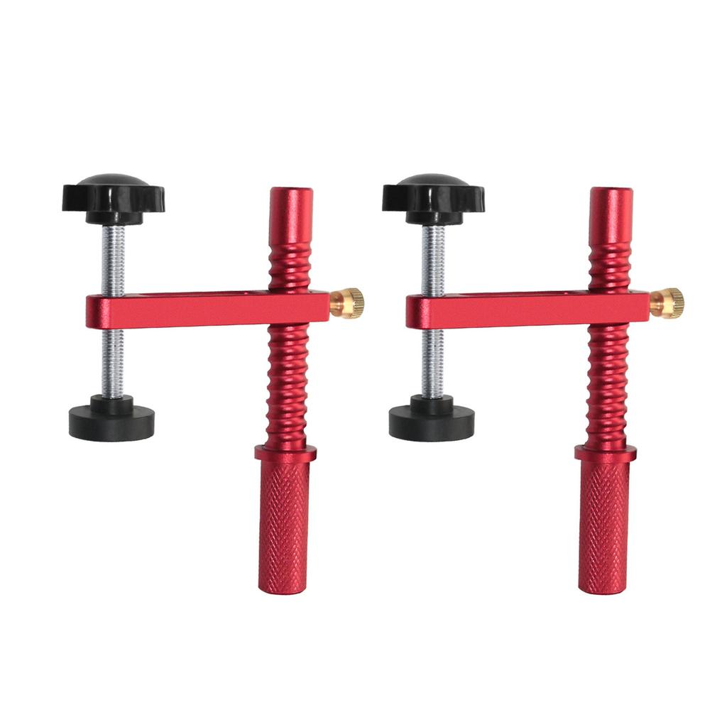 Precisions Woodworking Bench Dog Hole Clamp Aluminum Workbench Tools Secure Hold Down Table Clamps Woodworking Dog Holes