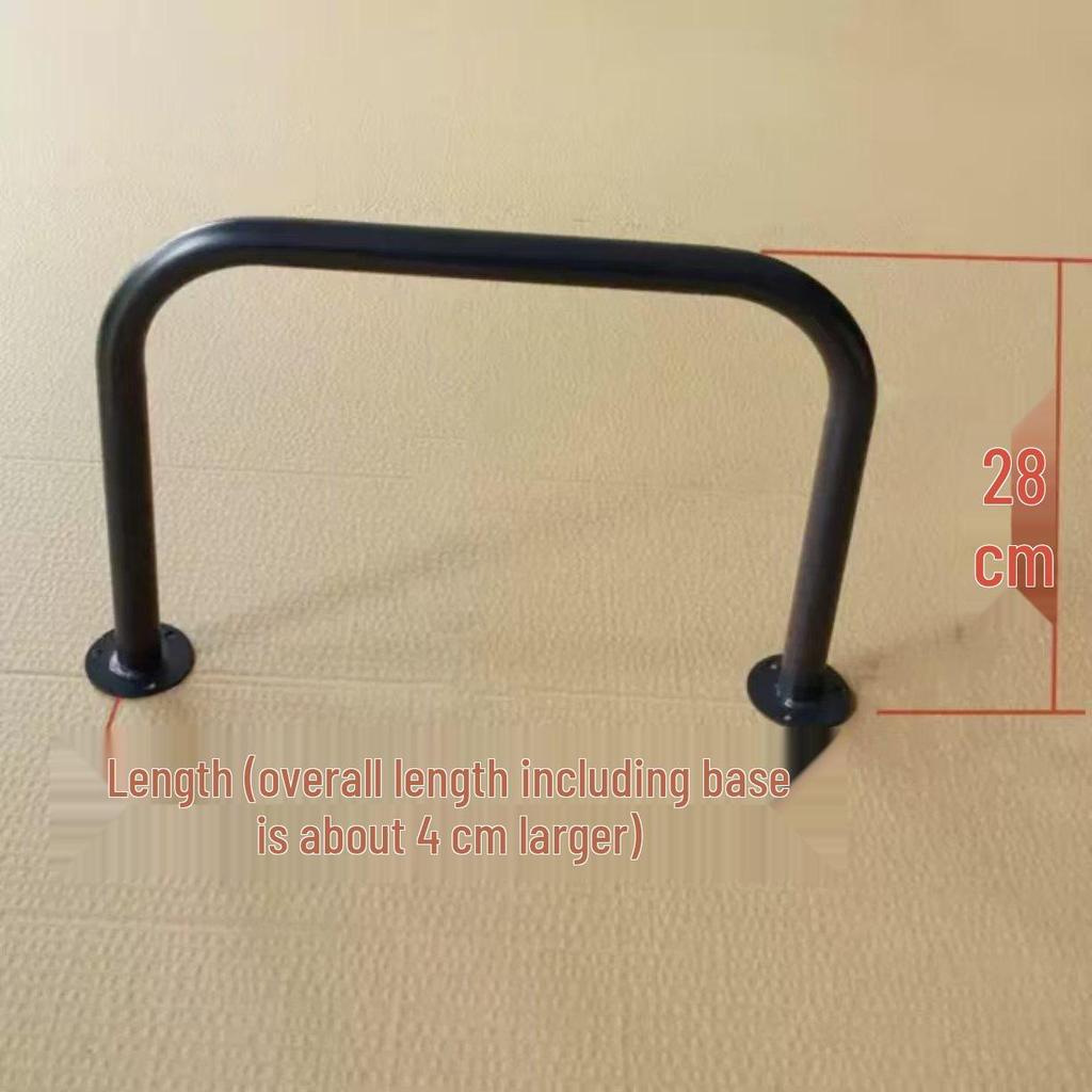 Gouden Muurbevestigd IJzeren Displayrek & Kledinghangstang