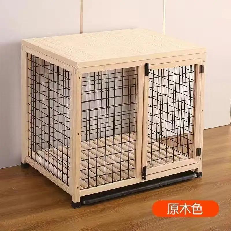 Large and medium-sized dogs in dog cages Indoor with toilet separation Bold Household dog cage