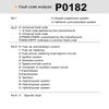 Vehicle OBD Scanner Auto Engine Light Fault Code Reader Detection Multi-language Diagnostic Scanner with Digital Display