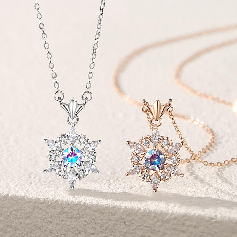 Tancise Dámský klasický náhrdelník s přívěskem S925 Sterling Silver Luxury Personality