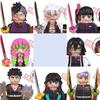 WM Blocks 6116 6137 6138 Demon Slayer Tanjirou Nezuko Inosuke Zenitsu Giyuu Rengoku Uzui Tengen Anime Bricks Building Blocks