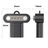 USB-C-Adapter für PLUAD NOTE AI/PLAUD NOTE PRO AI Sprachrekorder 4 Pins Schnellladekabel-Konverter mit Lanyard-Loch